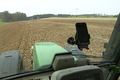 Farmdok am Traktor