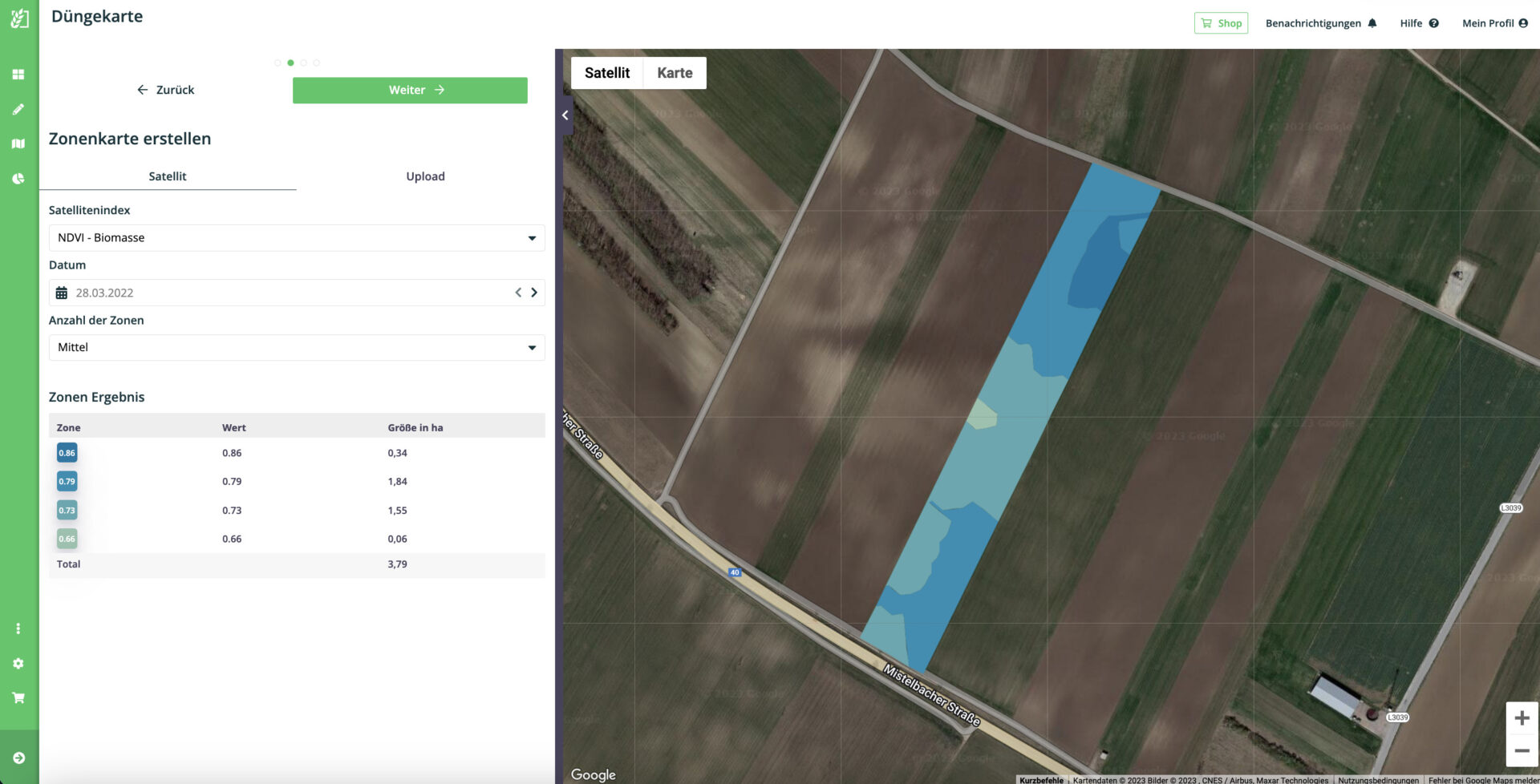 FARMDOK_Applikationskarte_auf_Wintertriticale_NDVI_Biomasse