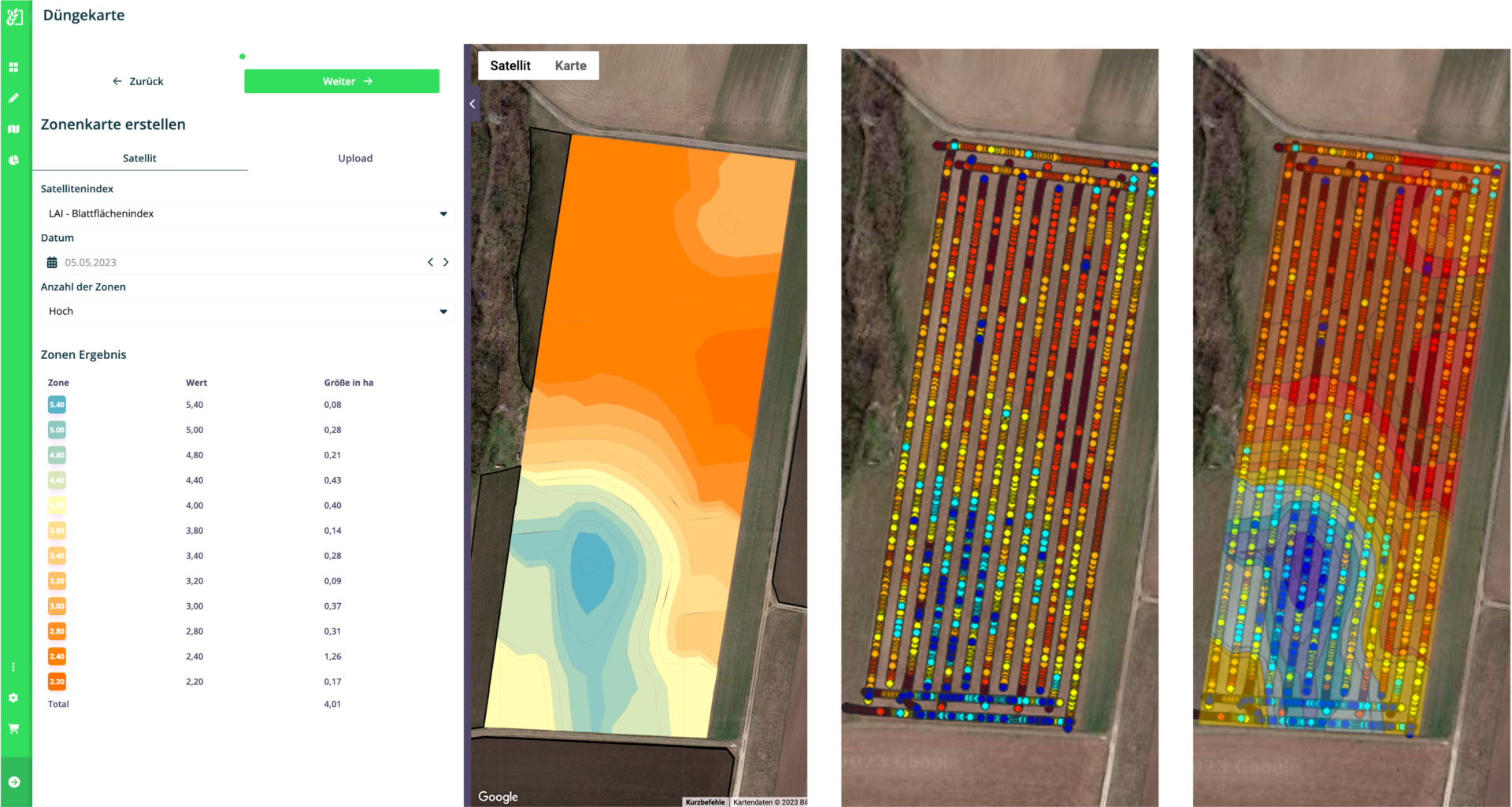 FARMDOK_Precision_Farming_Harvest_Data_Yield_Points_LAI_Final_all